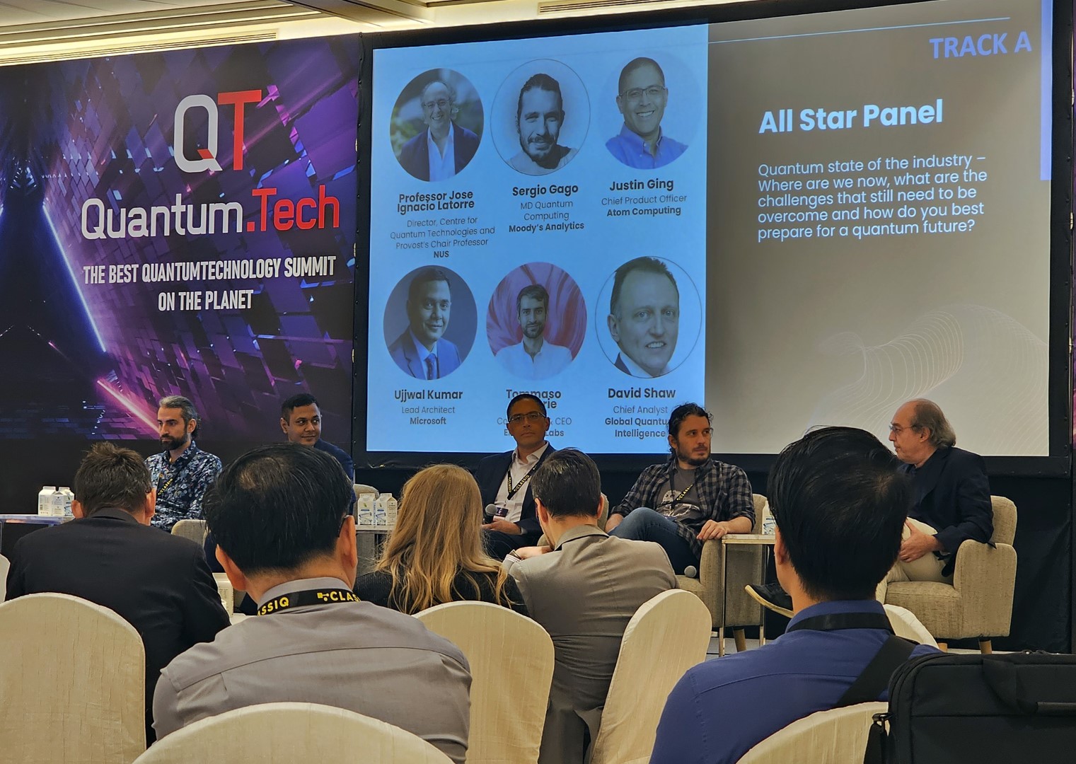 All star panel discussion at Quantum.Tech APAC 2023
