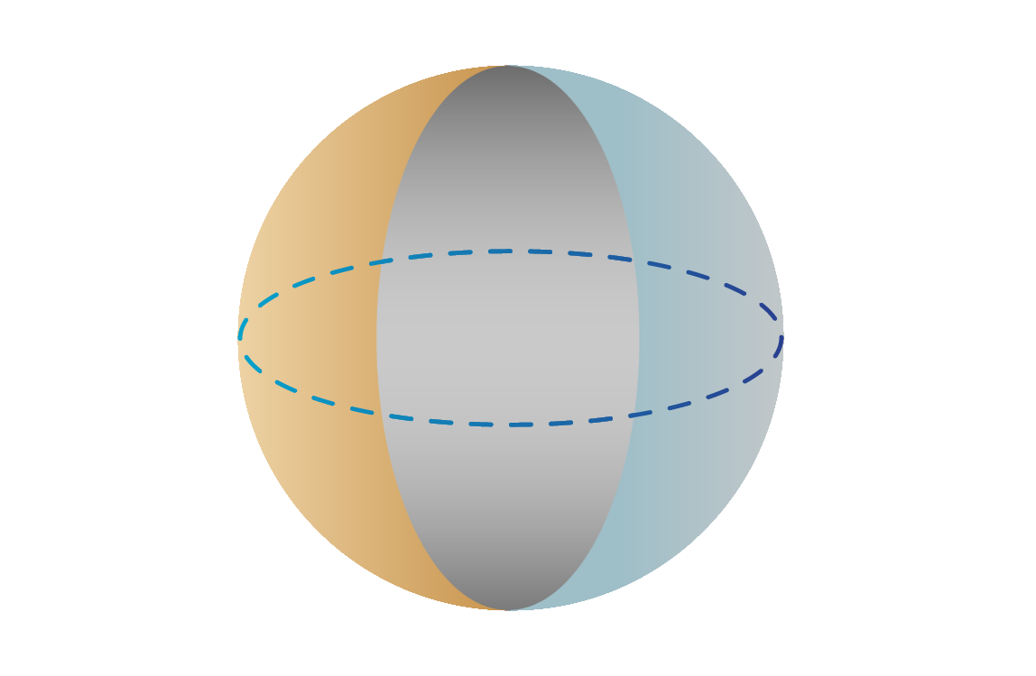 There are different ways to encode information in a Bloch sphere.